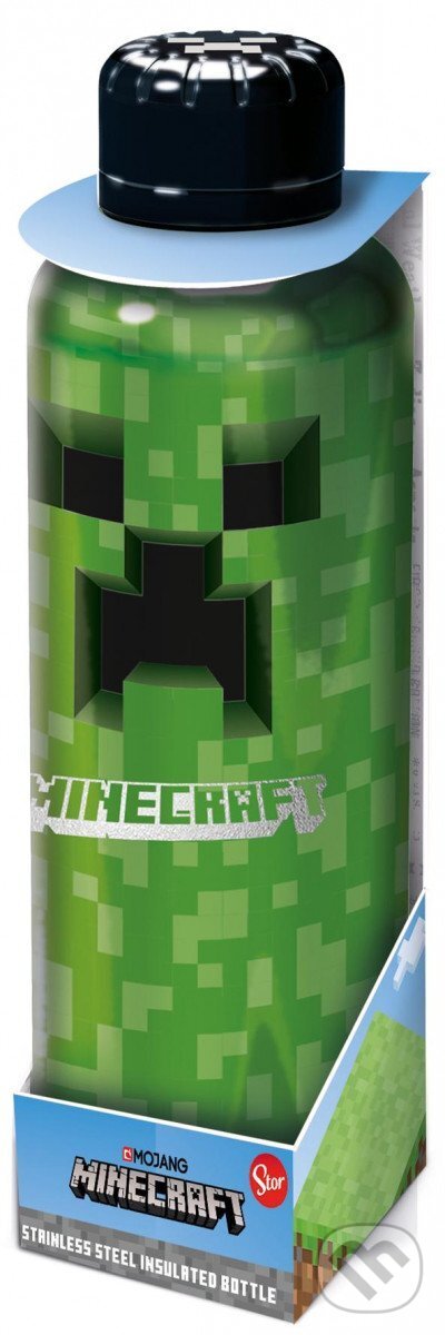 Levně Fľaša nerezová Minecraft