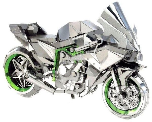 Levně Metal Earth 3D kovový model Kawasaki Ninja H2R (ICONX) - puzzle z kategorie 3D puzzle