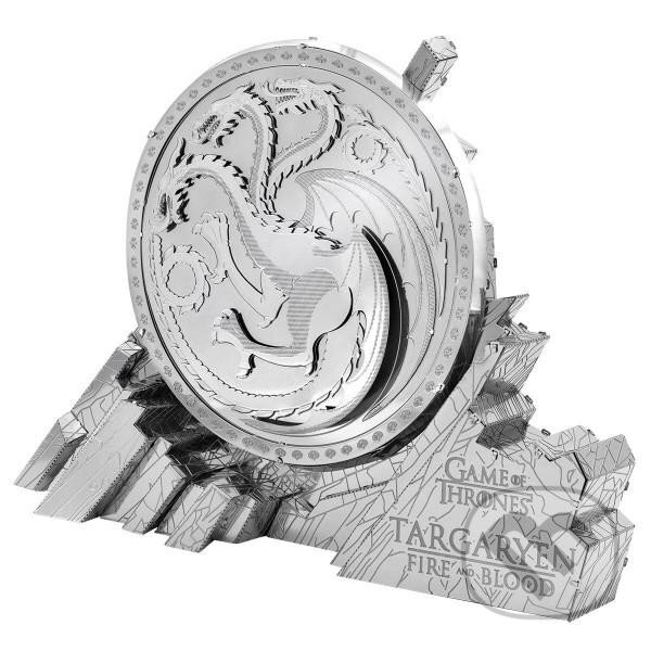Levně Metal Earth 3D kovový model Hra o trůny: Erb Targaryenů - puzzle z kategorie Stavebnice