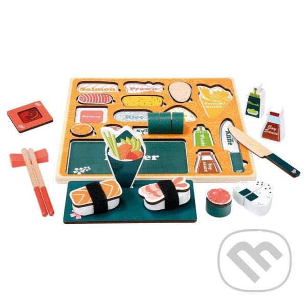 Levně Puzzle 3D - Sushi bar - puzzle z kategorie Náučné puzzle