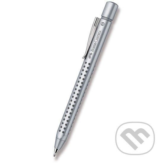 Kuličkové pero Grip 2011 - stříbrné, Faber-Castell, 2020