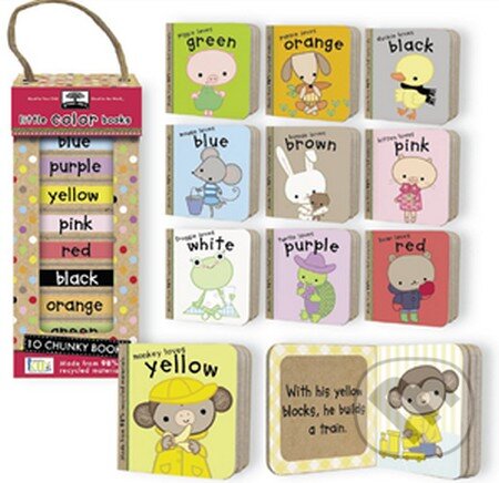Levně Green Start Book Towers: Little Color Books - kniha z kategorie Odborné a náučné