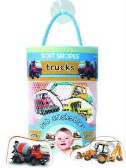 Soft Shapes Tub Stickables: Trucks, Innovative Kids, 2012