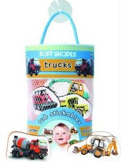 Levně Soft Shapes Tub Stickables: Trucks - kniha z kategorie Beletria