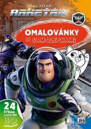 Levně Rakeťák - Omalovánky A4+ - kniha z kategorie Omaľovávanky