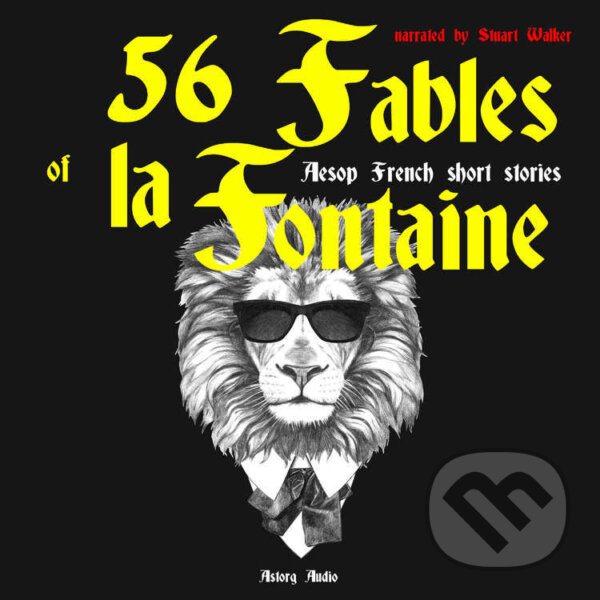 Kniha 56 fables of La Fontaine (EN)