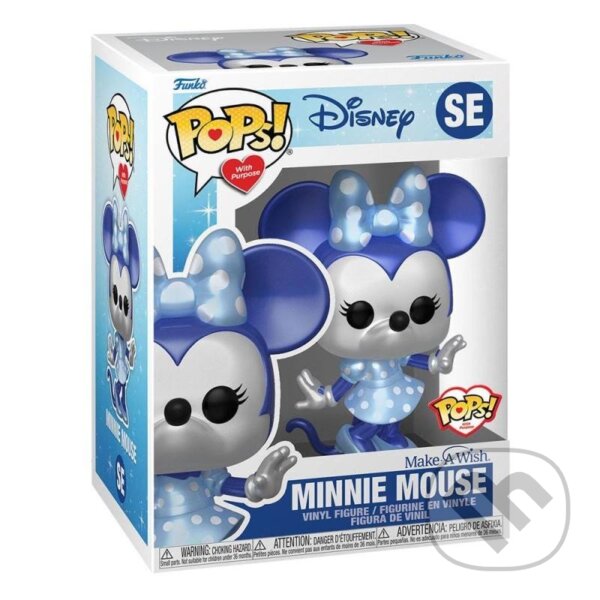 Levně Funko POP Disney: Minnie Mouse (Metallic) - Make a Wish 2022 exclusive