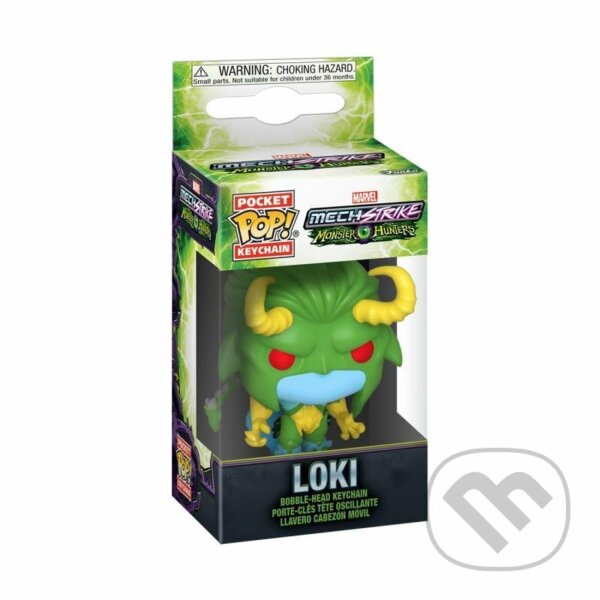 Levně Funko POP Keychain: Monster Hunters - Loki (klíčenka)