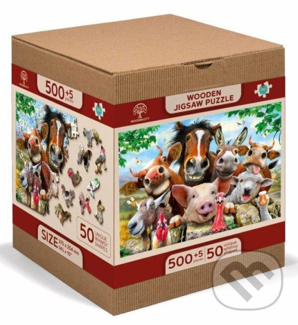 Levně Život na farmě, dřevěné - puzzle z kategorie Ostatné