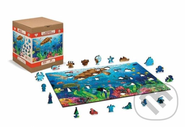 Levně Potápěčský ráj, dřevěné - puzzle z kategorie Ostatné