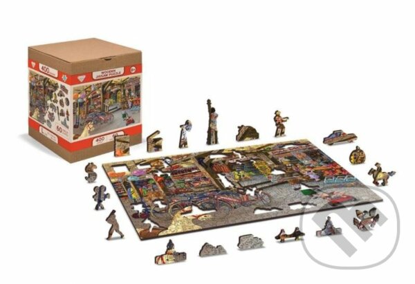 Levně Hračkářství, dřevěné - puzzle z kategorie Ostatné
