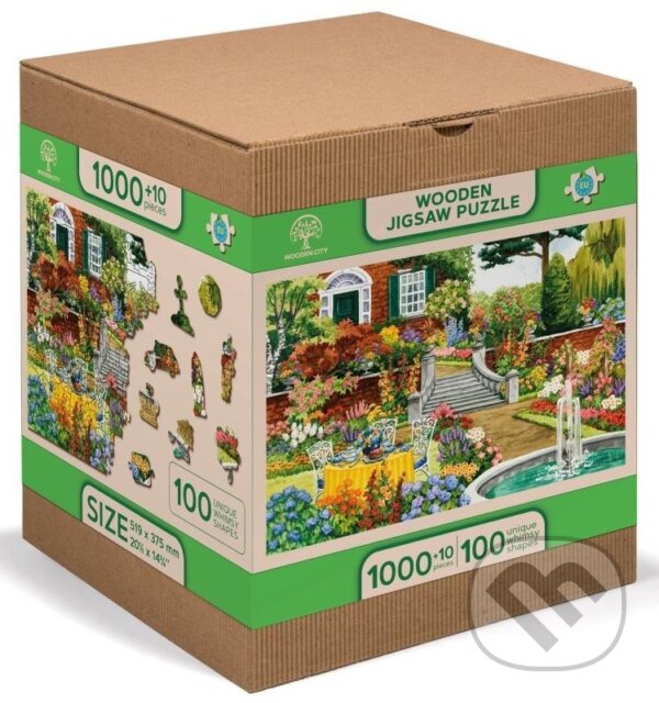 Levně Zahrada o páté, dřevěné - puzzle z kategorie Ostatné