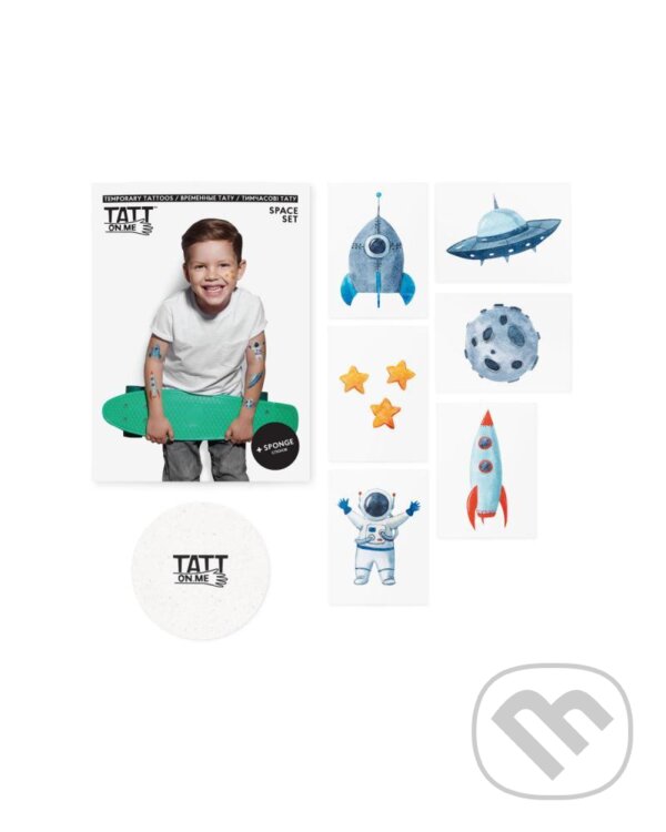 Levně TATTonMe Tetovačky pre deti Vesmír sada