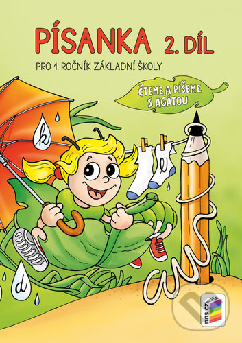 Levně Písanka 2. díl Pro 1. ročník Základní školy (Čteme a píšeme s Agátou) - kniha z kategorie 1. stupeň