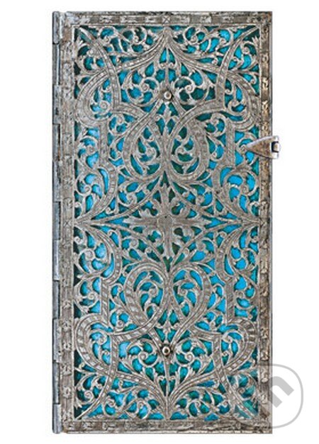 Paperblanks - Maya Blue (slim, linajkový), Paperblanks, 2013