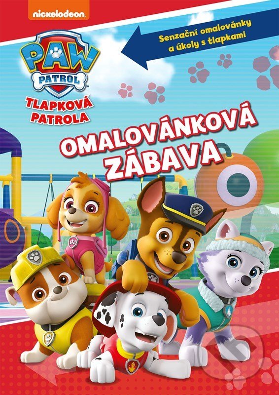 Levně Tlapková patrola: Omalovánková zábava - kniha z kategorie Hravé úlohy