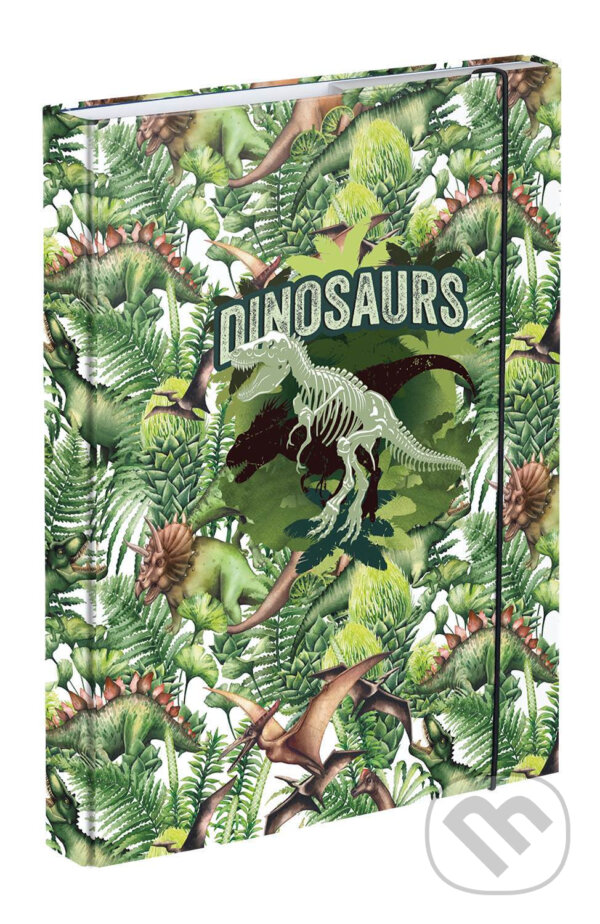 Levně Desky na školní sešity Baagl Dinosaurs (A5)