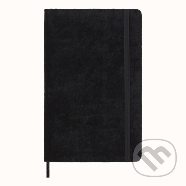 Levně Moleskine – zápisník Velvet (černý) (stredný, linajkovaný)