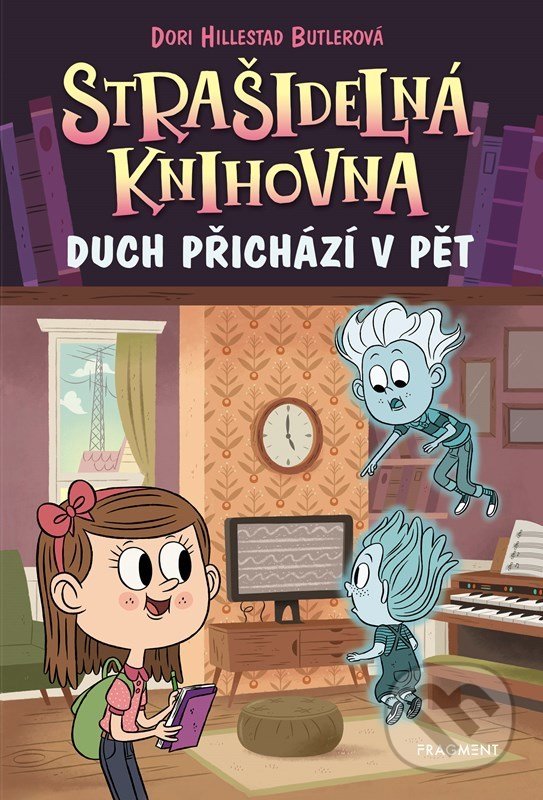 Levně Strašidelná knihovna: Duch přichází v pět - Dori Hillestad Butler - kniha z kategorie Beletria