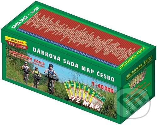Levně Dárková sada map Česko 1:40 000 (Limitovaná edice)