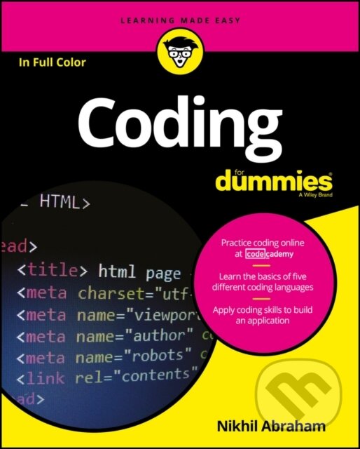 E-kniha: Coding For Dummies (Nikhil Abraham). Wiley, 2016
