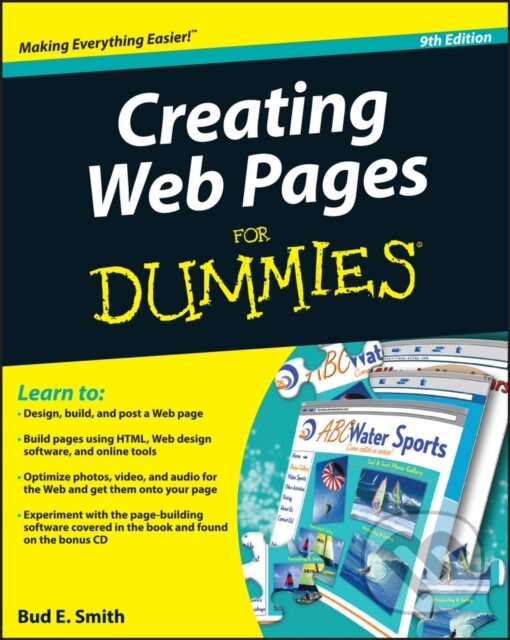 E-kniha: Creating Web Pages For Dummies (Bud E. Smith). Wiley, 2009