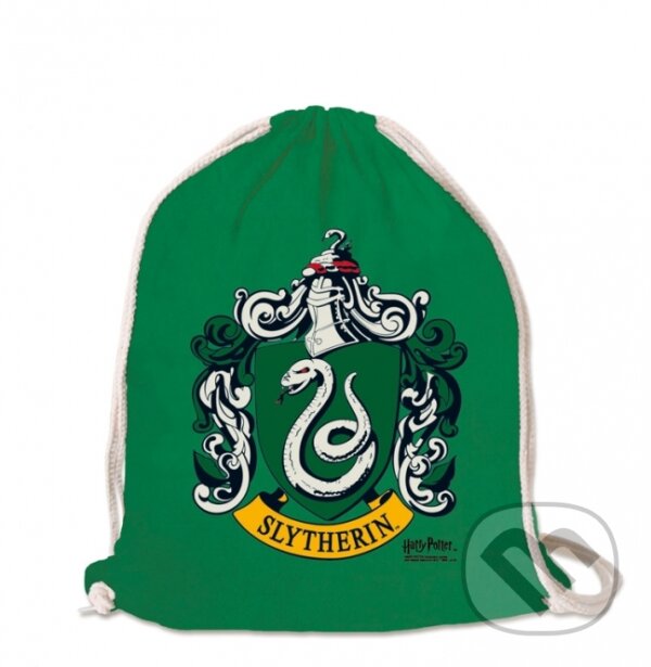 Levně Gym bag - vak Harry Potter: Erb Zmijozel - Slytherin Crest
