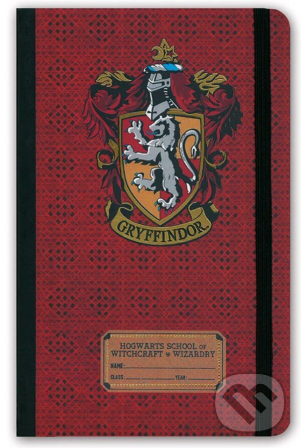 Levně Poznámkový A5 blok Harry Potter: Gryffindor (Chrabromil)