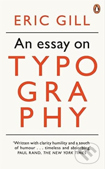 An Essay on Typography koupíte na Martinus.cz