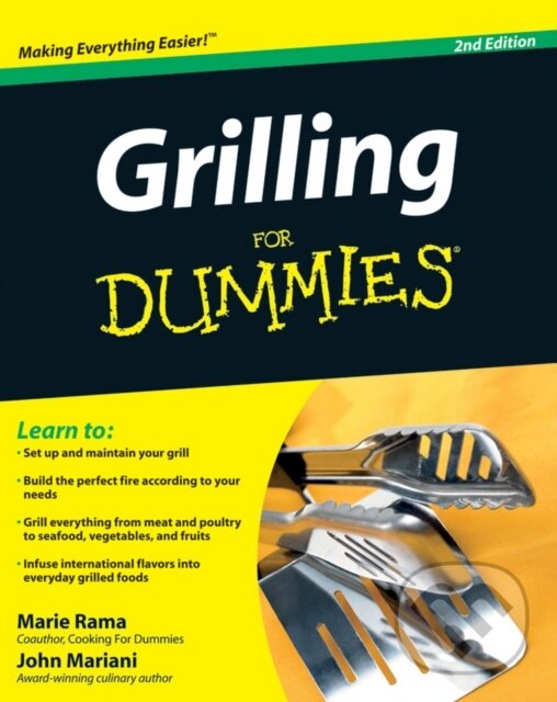 E-kniha: Grilling For Dummies (John Mariani a Marie Rama). Wiley, 2009