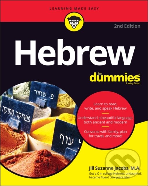 E-kniha: Hebrew For Dummies (Jill Suzanne Jacobs). Wiley, 2022
