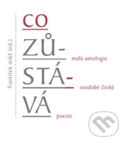 Levně Co zůstává (Malá antologie soudobé české poezie) - Kolektív autorov - kniha z kategorie Poézia