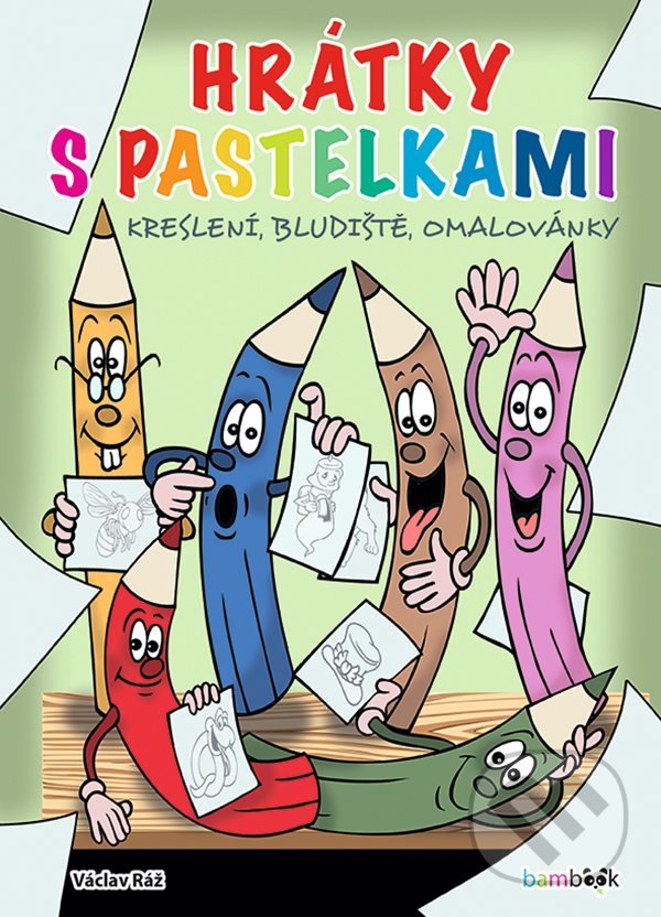 Levně Hrátky s pastelkami (Kreslení, bludiště, omalovánky) - kniha z kategorie Hravé úlohy
