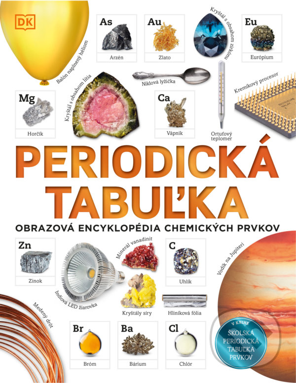 Levně Periodická tabuľka (Obrazová encyklopédia chemických prvkov) - kniha z kategorie Encyklopédie