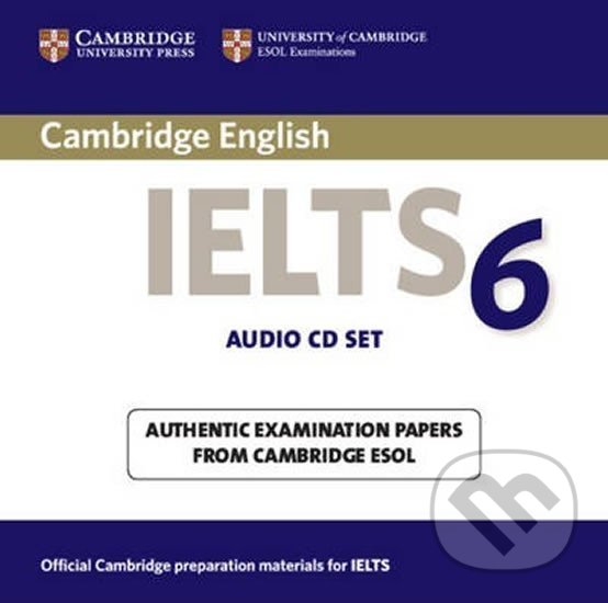Levně Cambridge IELTS 6: Audio CDs - kniha z kategorie Jazykové učebnice a slovníky