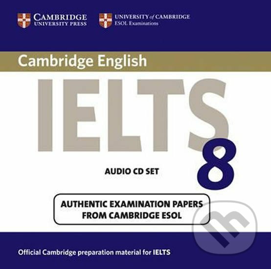 Levně Cambridge IELTS 8: Audio CDs (2) - audiokniha z kategorie Jazykové učebnice a slovníky