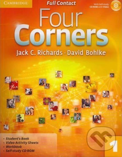 Kniha Four Corners 1: Full Contact with S-Study CD-ROM