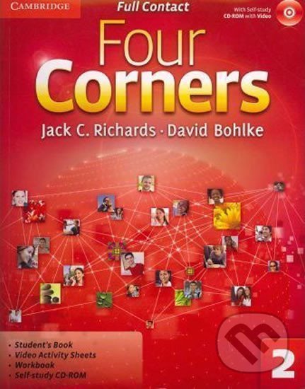 Kniha Four Corners 2: Full Contact with S-Study CD-ROM