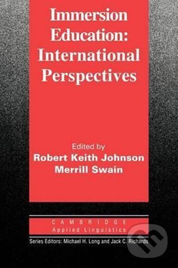 Kniha Immersion Education International Perspectives: PB