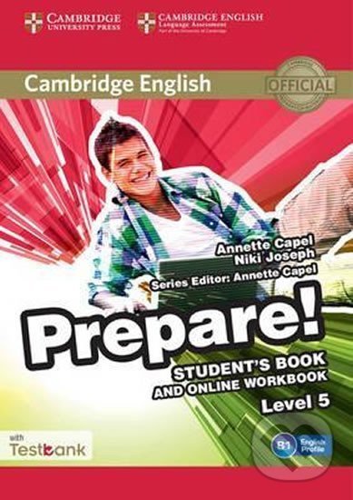 Kniha Prepare 5/B1: Student´s Book and Online Workbook with Testbank