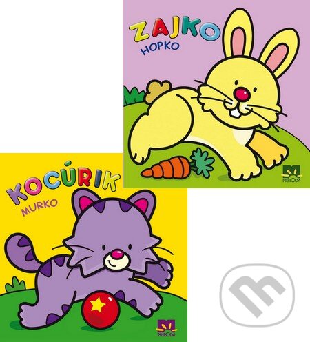 Kniha: Kocúrik Murko + Zajko Hopko (kolekcia 2 minileporiel) (Príroda). Príroda, 2014