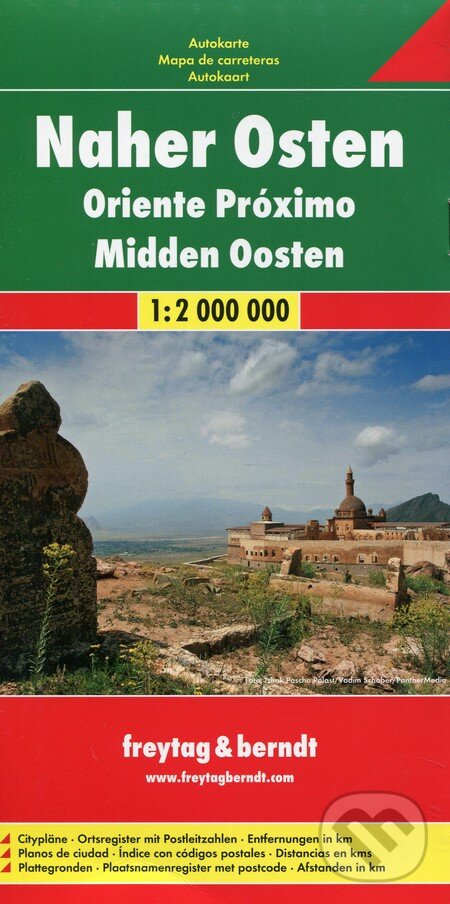 Levně Naher Osten 1:2 000 000 (Automapa)