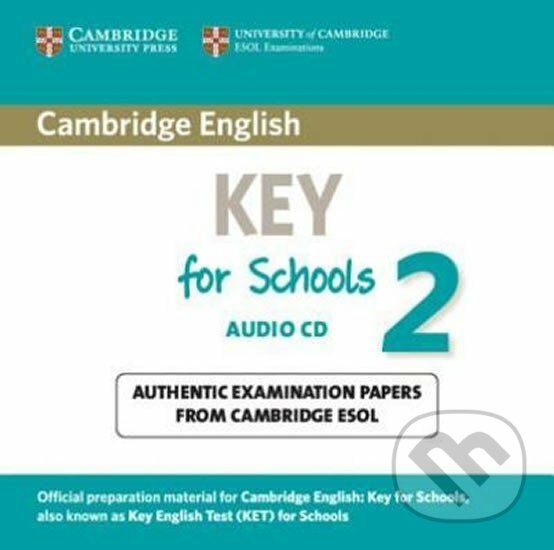 Levně Cambridge Key Eng Tests for School 2: Audio CD - audiokniha z kategorie Jazykové učebnice a slovníky