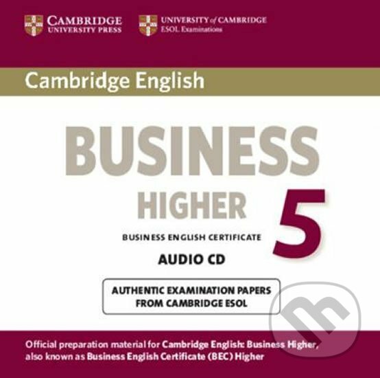 Levně Cambridge BEC 5 Higher: Audio CD - audiokniha z kategorie Jazykové učebnice a slovníky