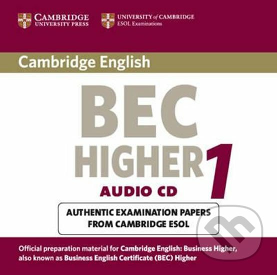 Levně Cambridge BEC Higher Audio CD - audiokniha z kategorie Jazykové učebnice a slovníky
