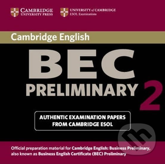Levně Cambridge BEC Preliminary 2 Audio CD - autorů kolektiv