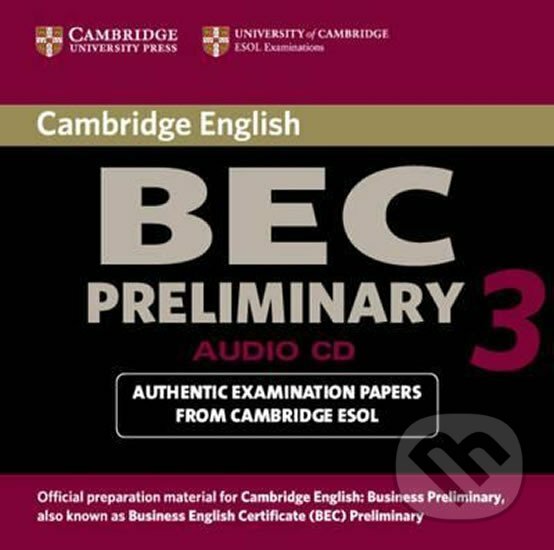 Cambridge BEC 3 Preliminary Audio CD Cambridge University Press
