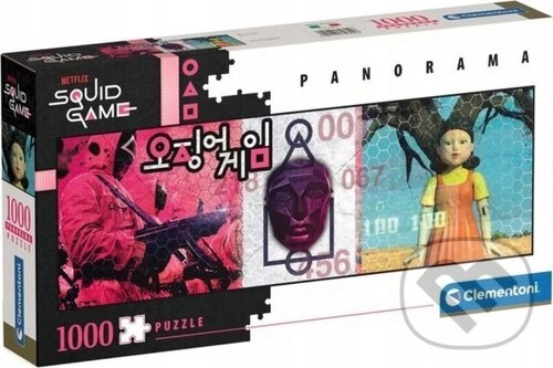 CLEMENTONI Panoramatické Netflix: Squid Game Hra na oliheň 1000 dílků