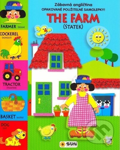 Levně Zábavná angličtina - The Farm (Opakovaně použitelné samolepky) - kniha z kategorie Jazykové učebnice a slovníky