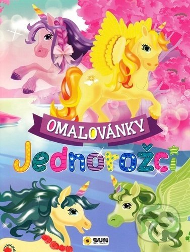 Levně Omalovánky: Jednorožci - kniha z kategorie Omaľovávanky